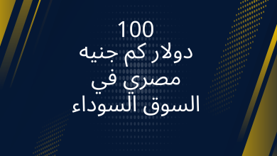 صور 100 دولار كم جنيه مصري في السوق السوداء