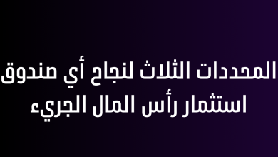 المحددات الثلاث لنجاح أي صندوق استثمار رأس المال الجريء