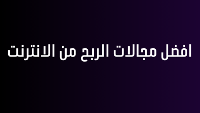 افضل مجالات الربح من الانترنت