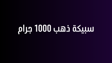 سبيكة ذهب 1000 جرام