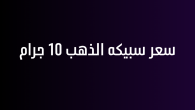 سعر سبيكه الذهب 10 جرام