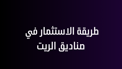 طريقة الاستثمار في صناديق الريت