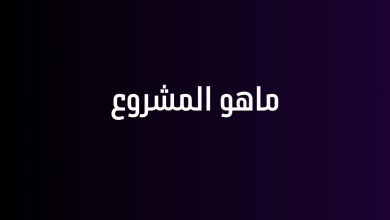 ماهو المشروع