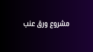 مشروع ورق عنب