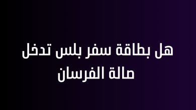 هل بطاقة سفر بلس تدخل صالة الفرسان