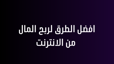 افضل الطرق لربح المال من الانترنت