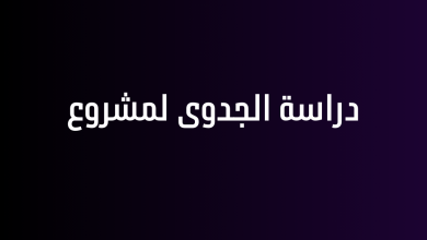 دراسة الجدوى لمشروع