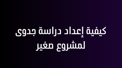 كيفية إعداد دراسة جدوى لمشروع صغير