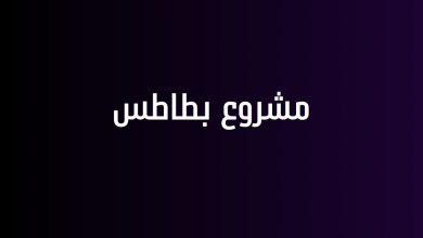 مشروع بطاطس