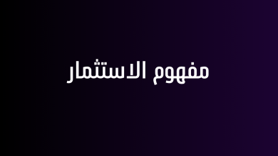 مفهوم الاستثمار