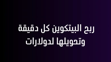 ربح البيتكوين كل دقيقة وتحويلها لدولارات