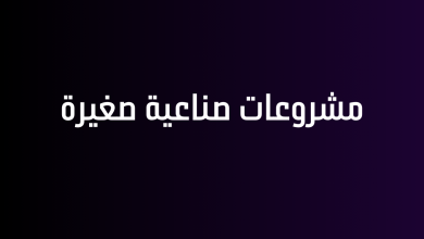 مشروعات صناعية صغيرة