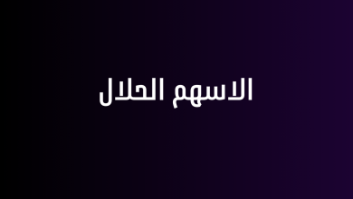 الاسهم الحلال