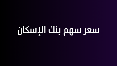 سعر سهم بنك الإسكان