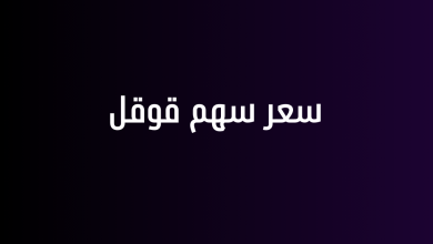 سعر سهم قوقل