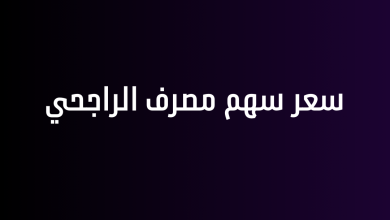 سعر سهم مصرف الراجحي